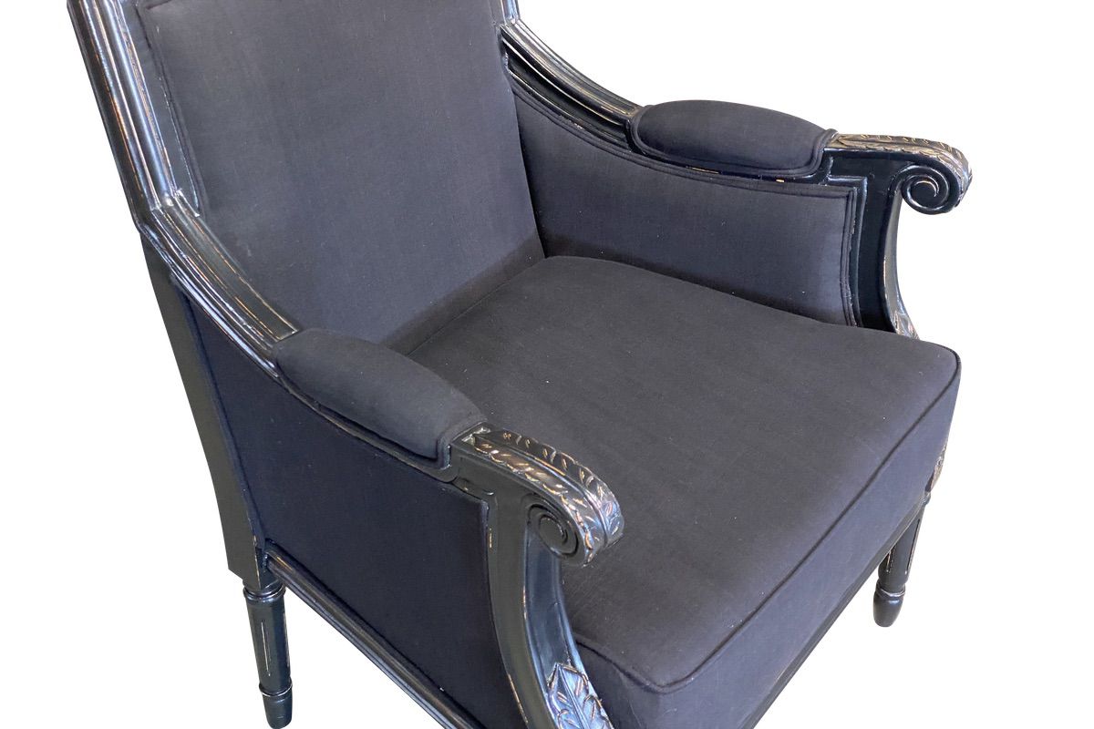 Belle Accent Chair - Black