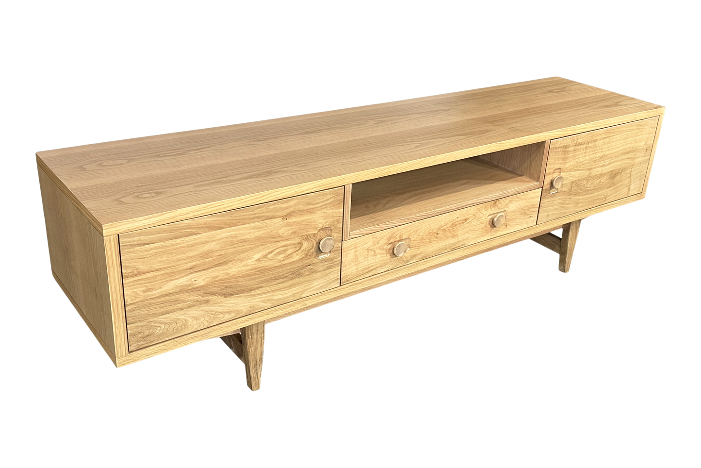 Verge Entertainment Unit (1800mm) - Oak