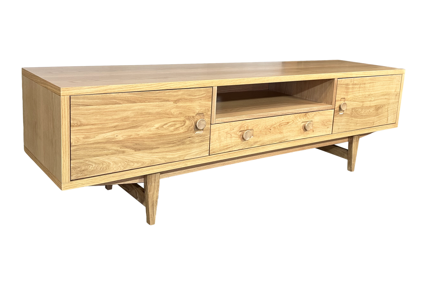 Verge Entertainment Unit (1800mm) - Oak