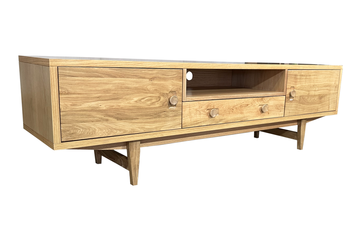 Verge Entertainment Unit (1800mm) - Oak