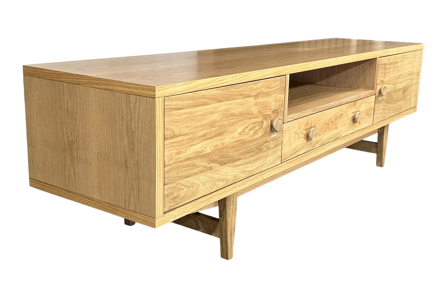 Verge Entertainment Unit (1800mm) - Oak