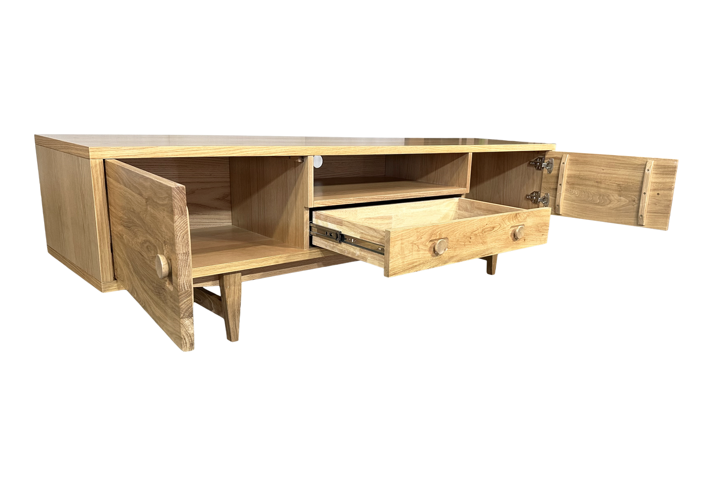 Verge Entertainment Unit (1800mm) - Oak