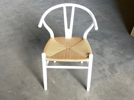 Factory Second - White - Wishbone Chair (Single)
