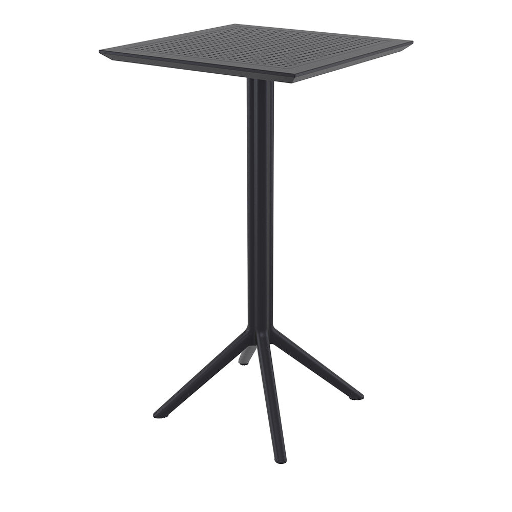 Kirra Outdoor Bar Table - Black (600mm)