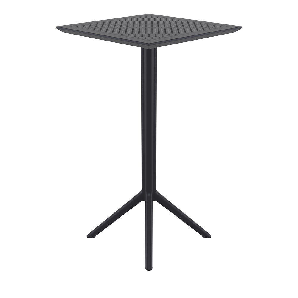 Kirra Outdoor Bar Table - Black (600mm)