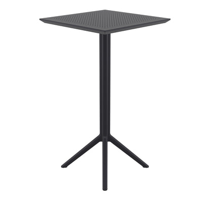 Kirra Outdoor Bar Table - Black (600mm)