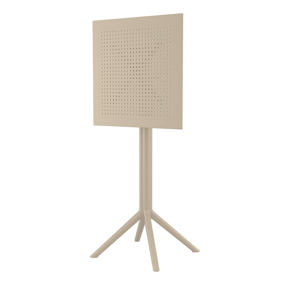 Kirra Outdoor Bar Table - Latte (600mm)