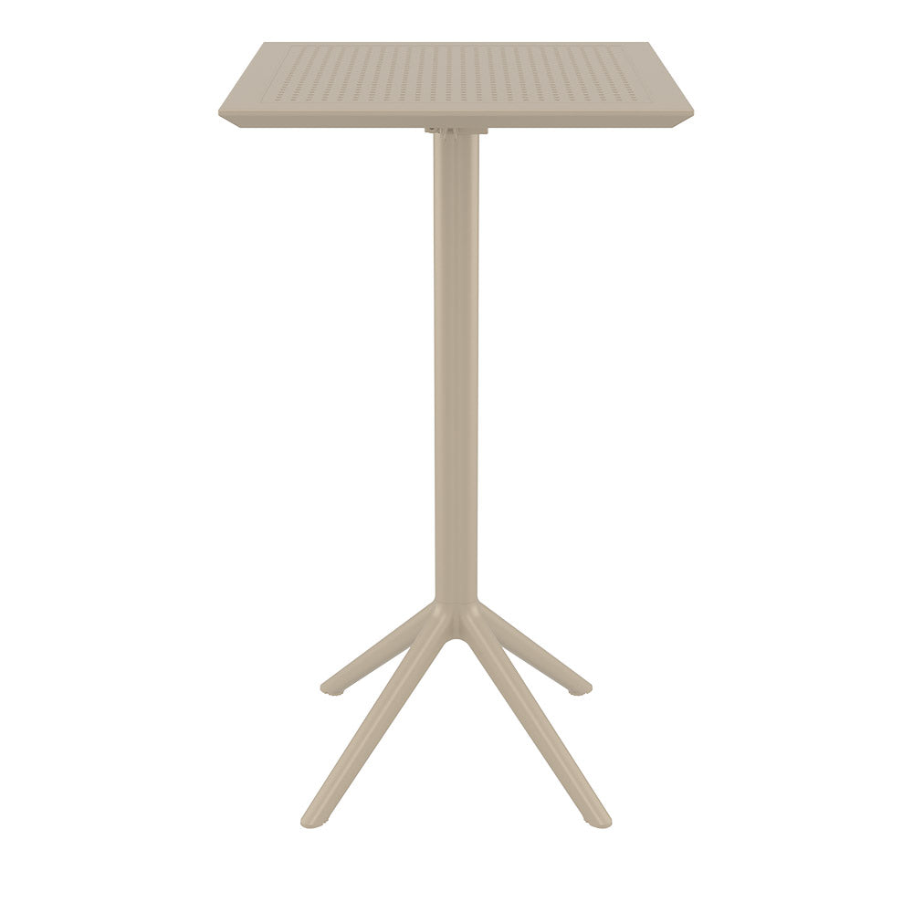 Kirra Outdoor Bar Table - Latte (600mm)