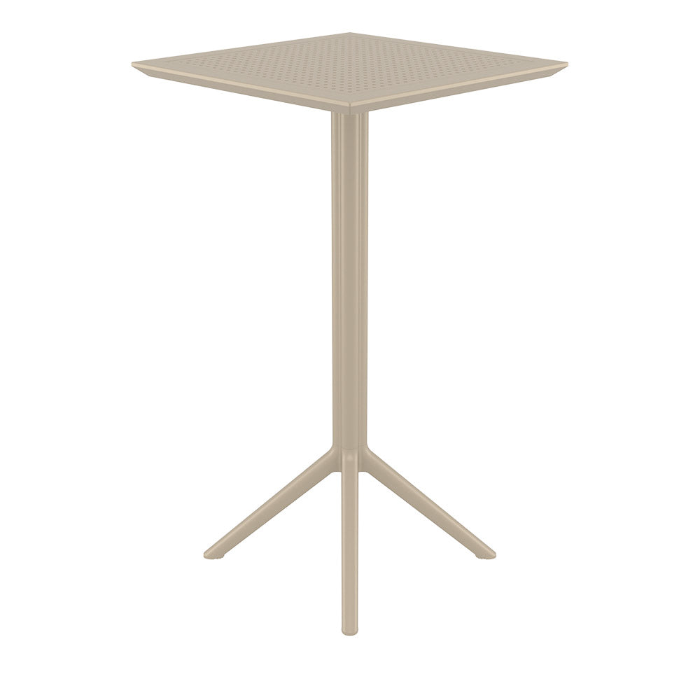 Kirra Outdoor Bar Table - Latte (600mm)
