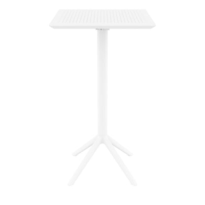 Kirra Outdoor Bar Table - White (600mm)