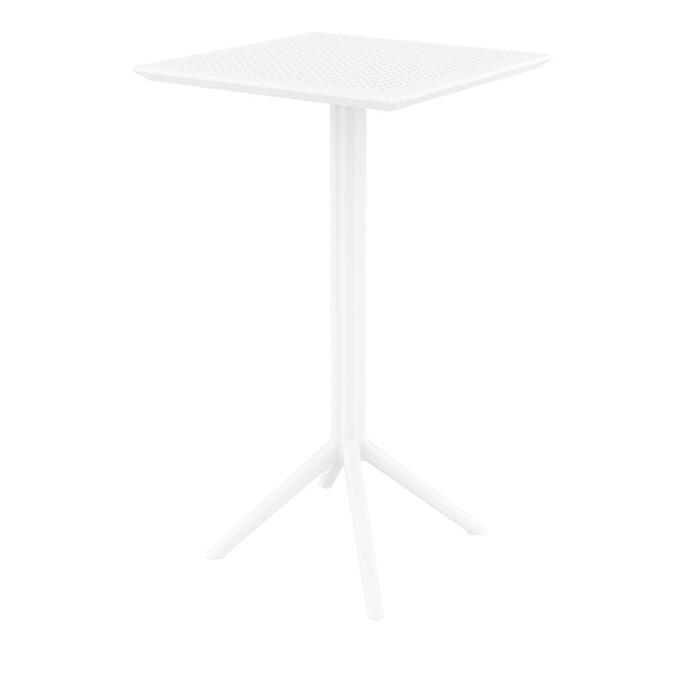 Kirra Outdoor Bar Table - White (600mm)