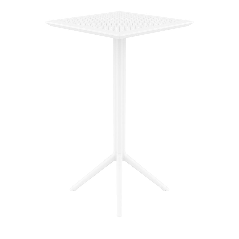 Kirra Outdoor Bar Table - White (600mm)