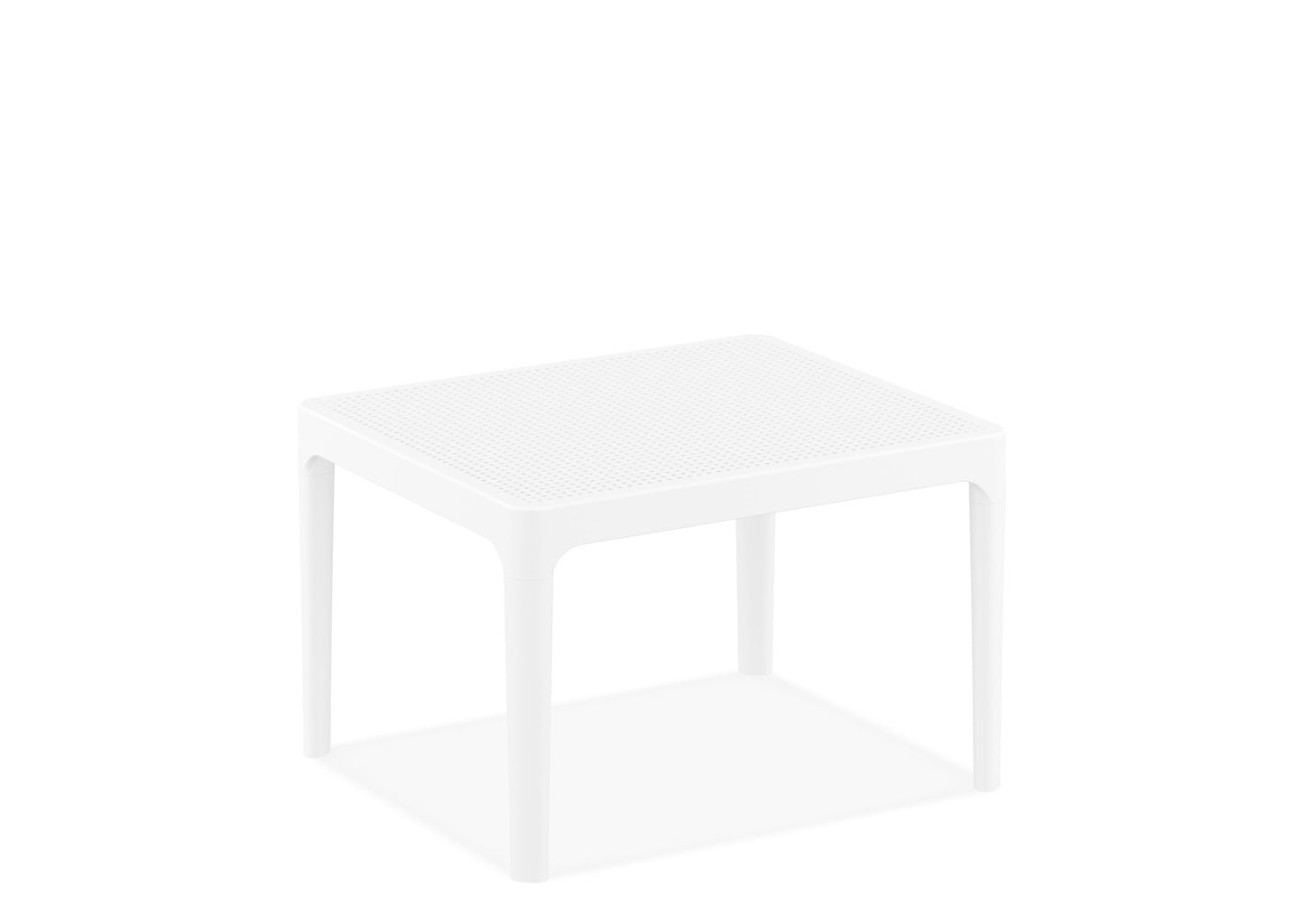 Kirra Outdoor End Table - White