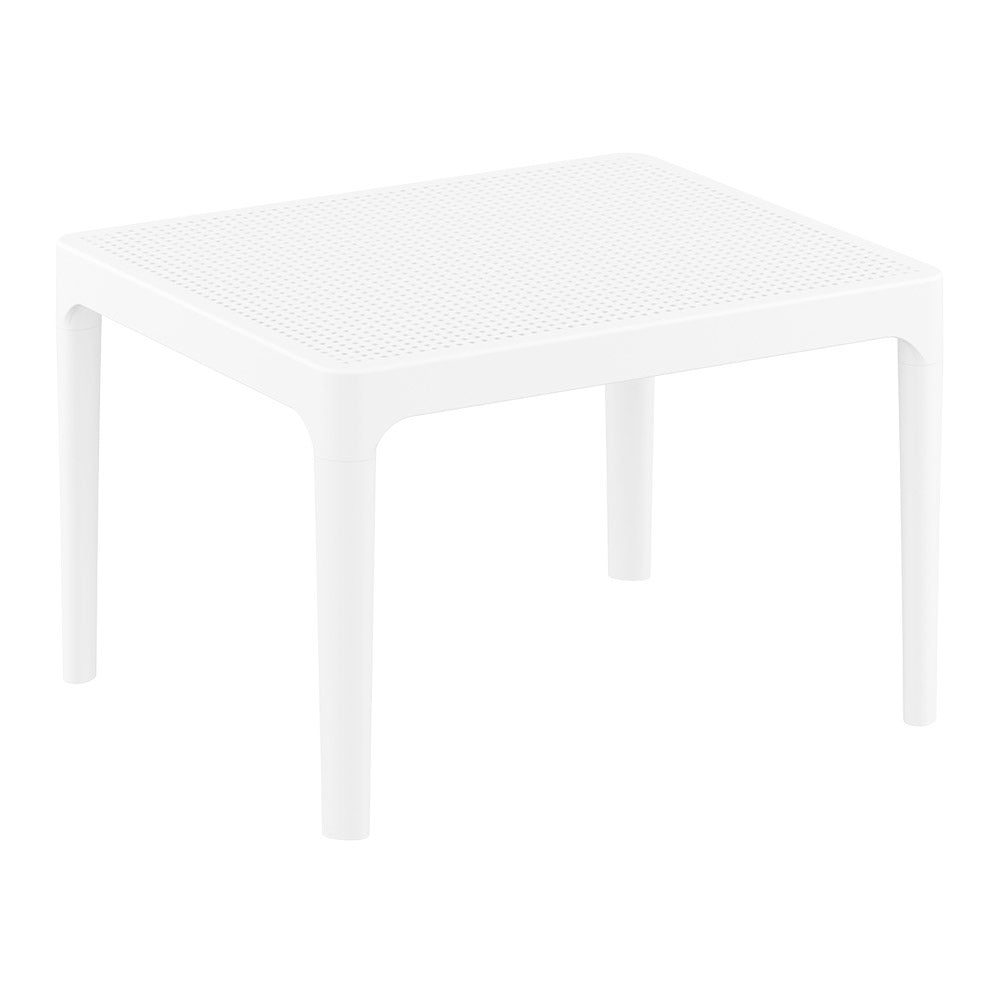 Kirra Outdoor End Table - White