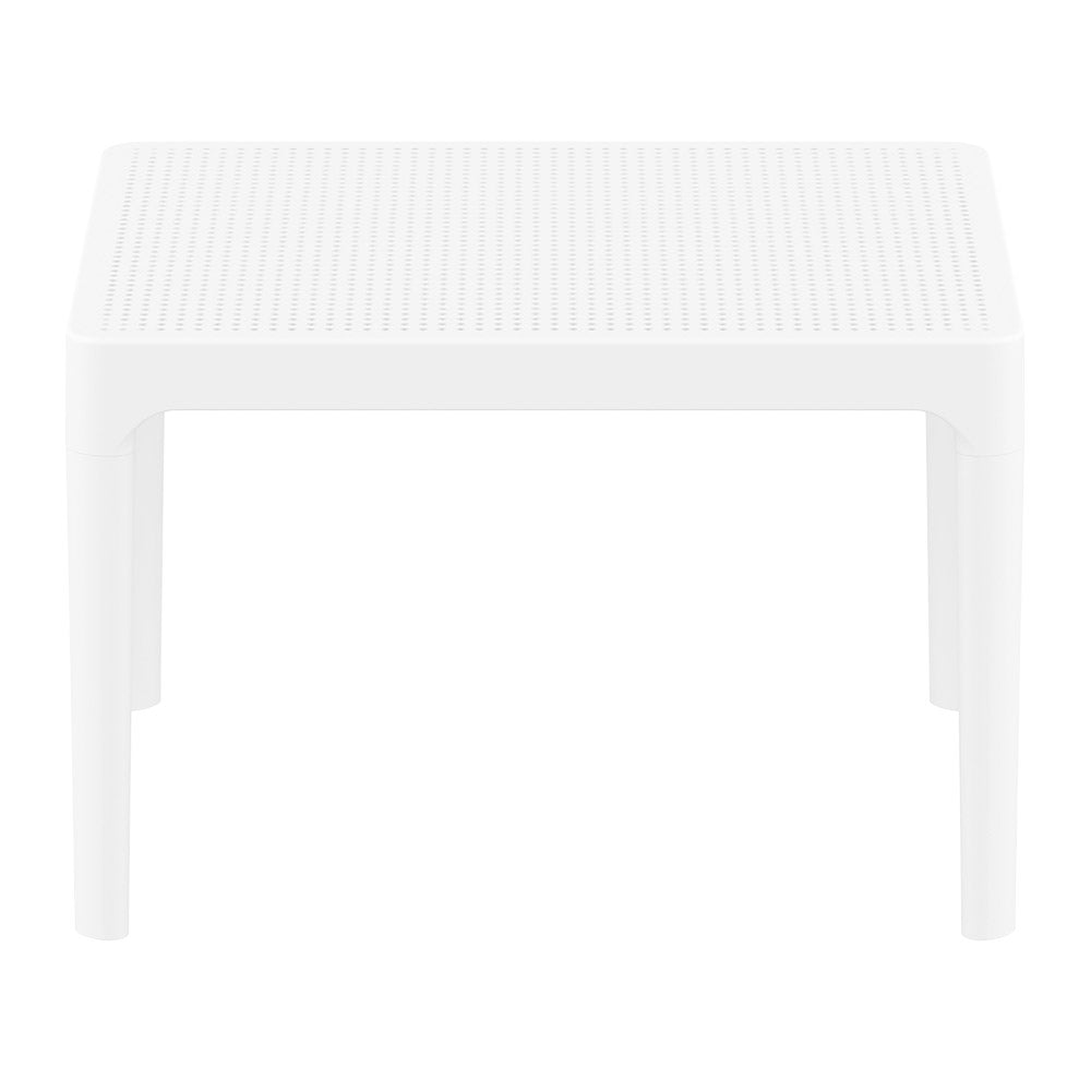 Kirra Outdoor End Table - White