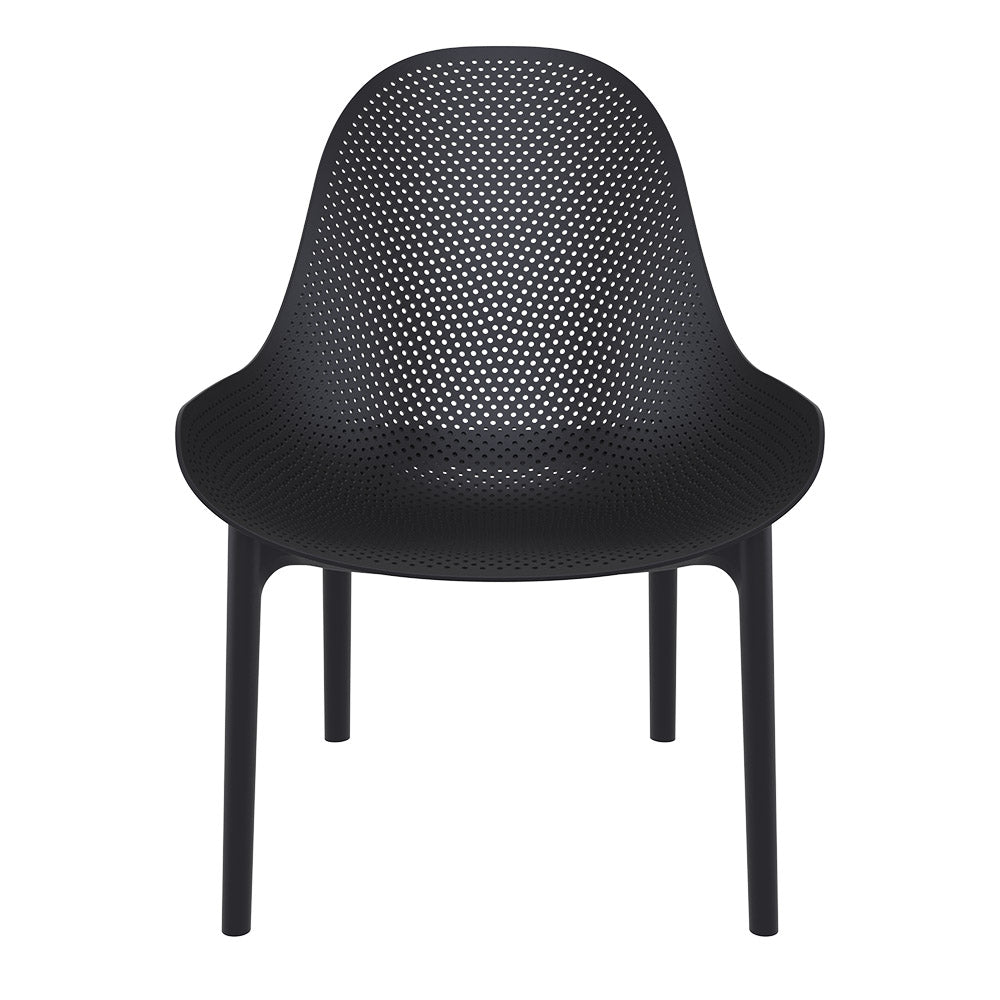 Kirra Outdoor Lounge Chair - Black