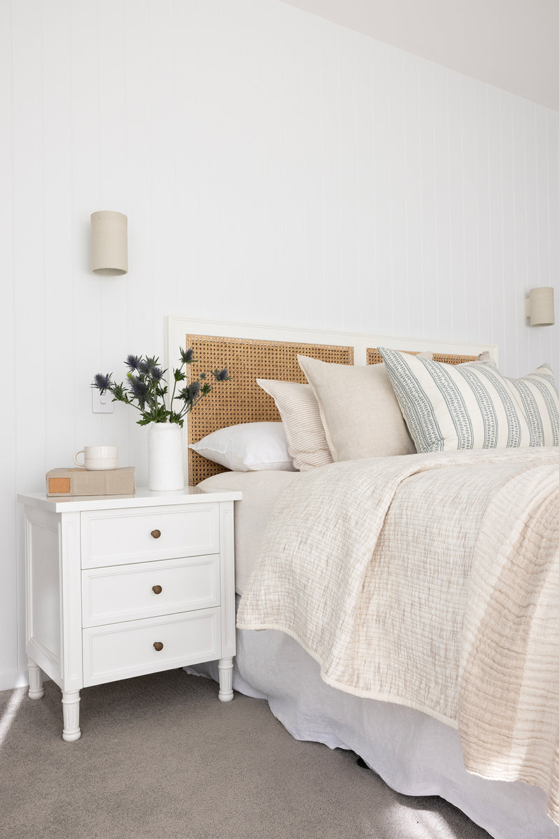Lighthouse Bedside Table - 3 Drawer