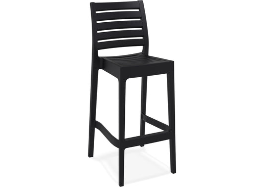 Noosa Outdoor Barstool - Black