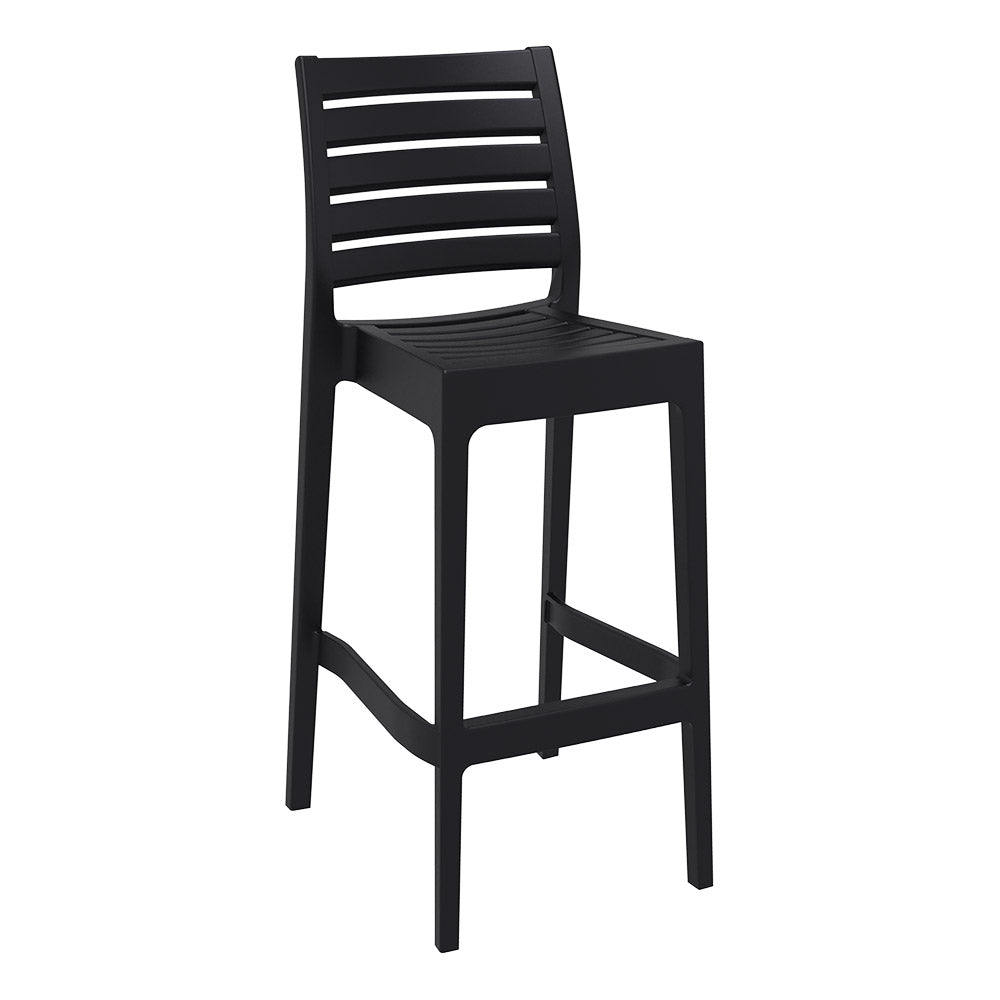 Noosa Outdoor Barstool - Black