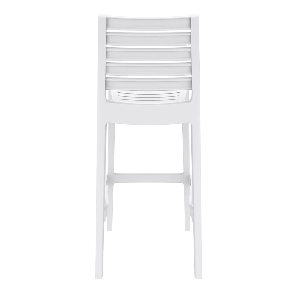 Noosa Outdoor Barstool - White