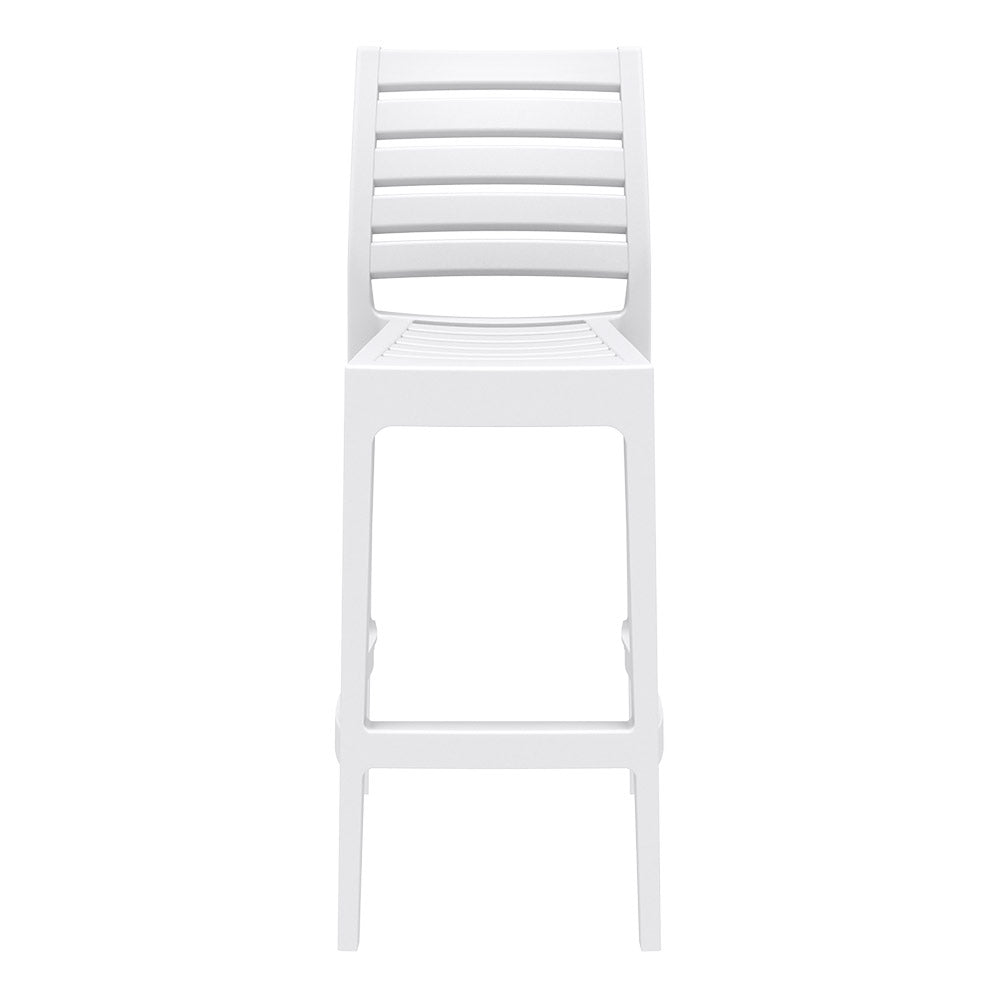 Noosa Outdoor Barstool - White