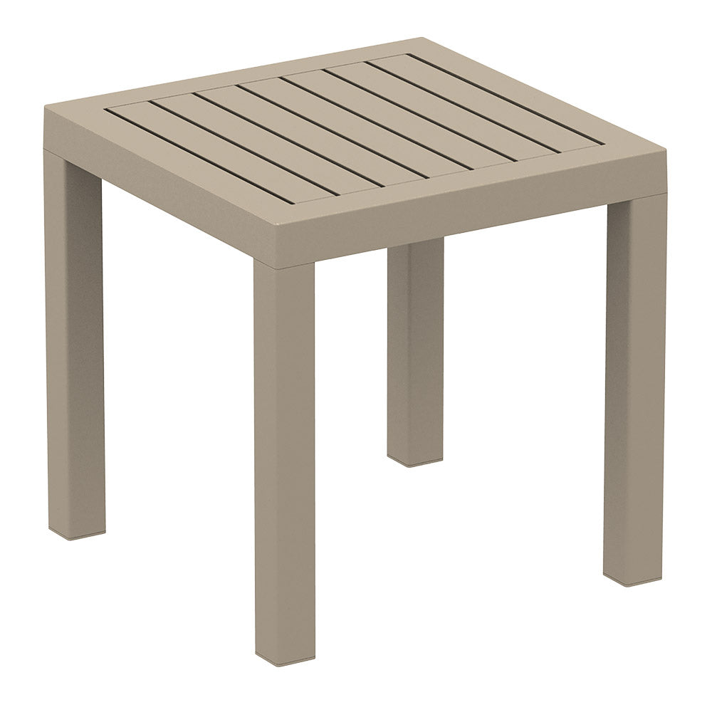 Noosa Outdoor End Table - Latte
