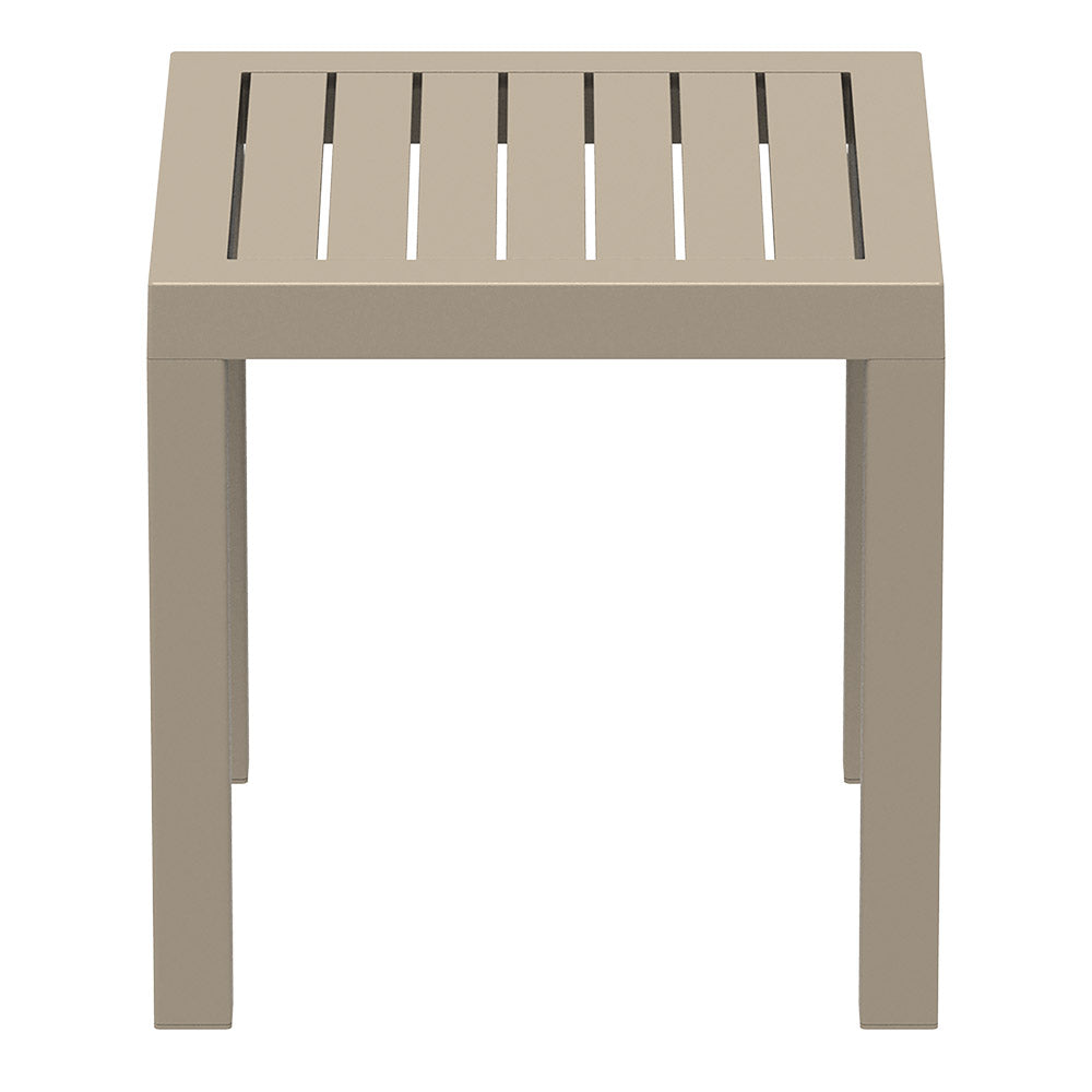 Noosa Outdoor End Table - Latte