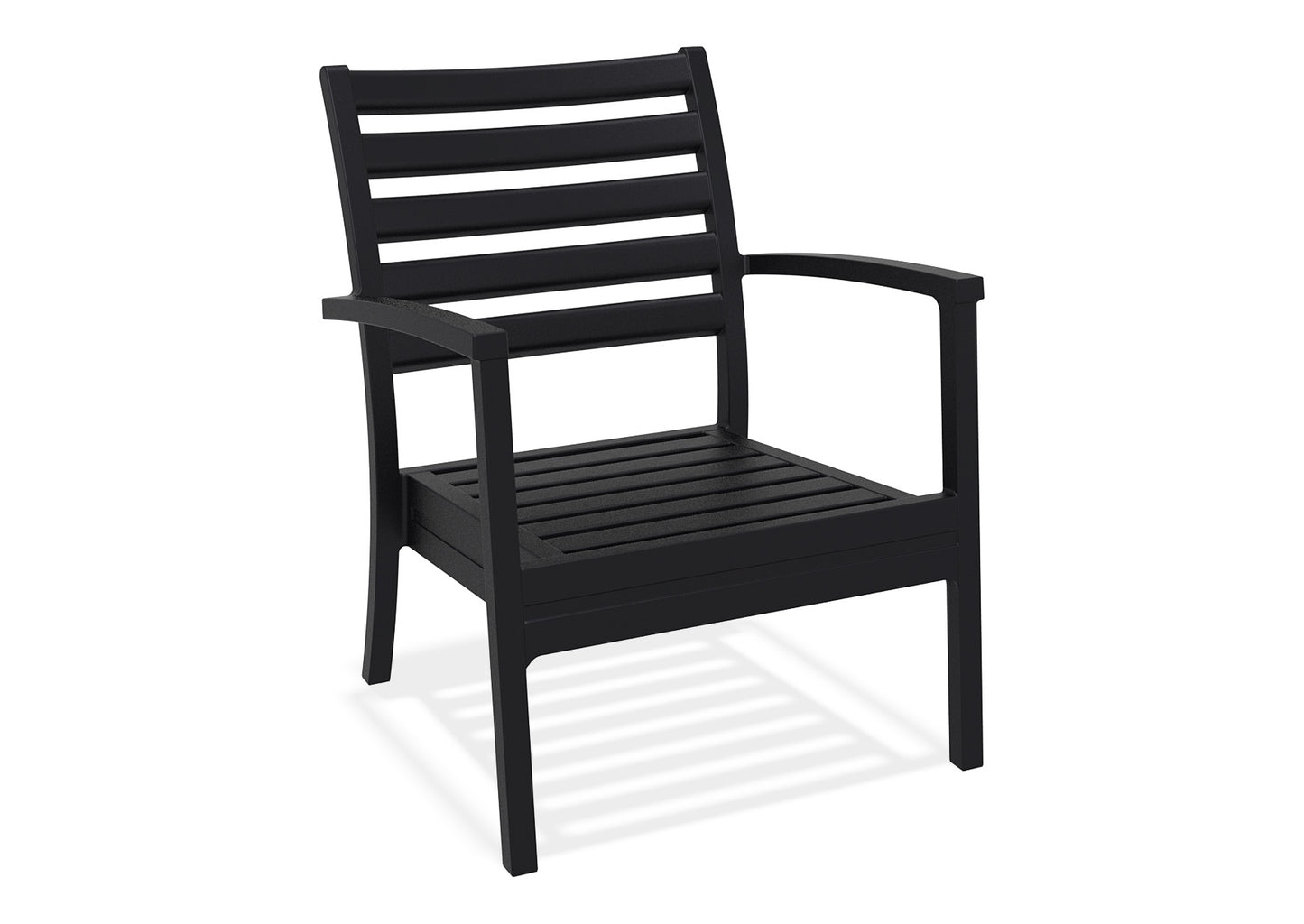 Noosa Outdoor Lounge Armchair - Black