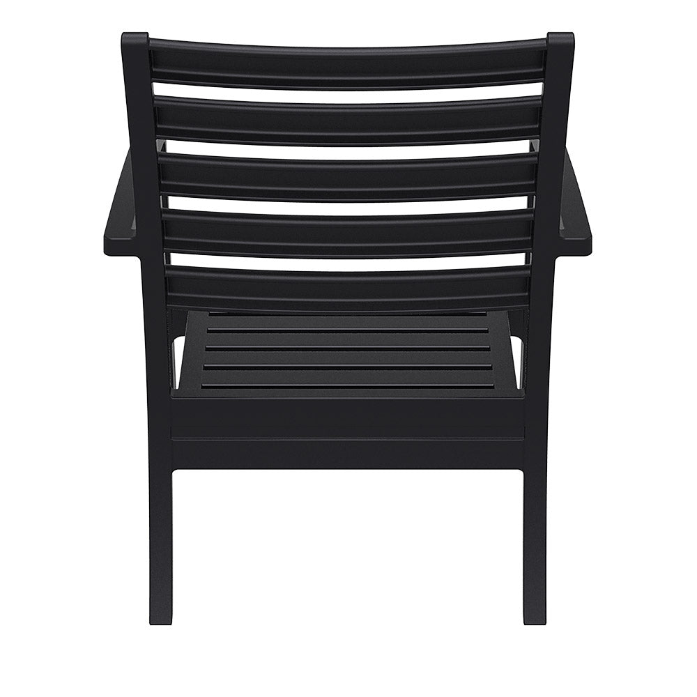 Noosa Outdoor Lounge Armchair - Black