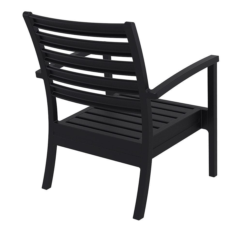 Noosa Outdoor Lounge Armchair - Black
