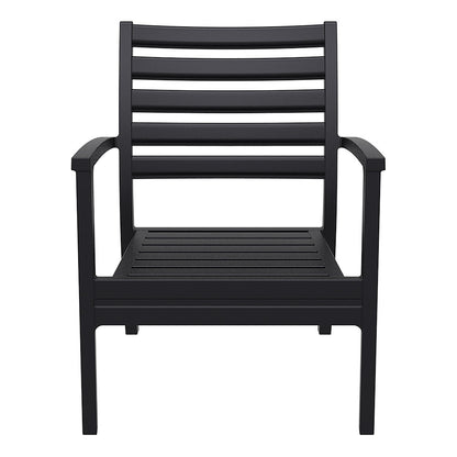 Noosa Outdoor Lounge Armchair - Black