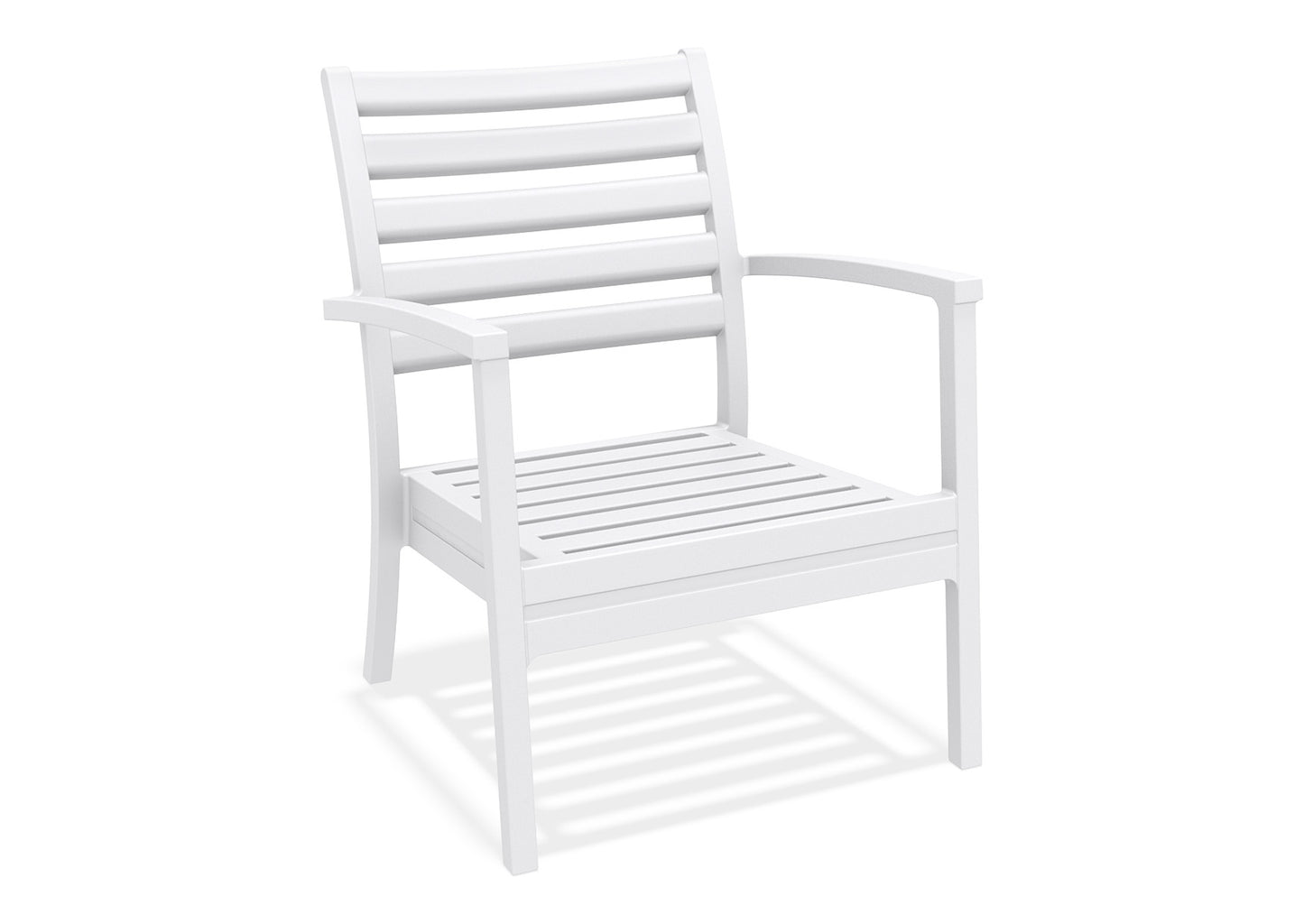 Noosa Outdoor Lounge Armchair - White