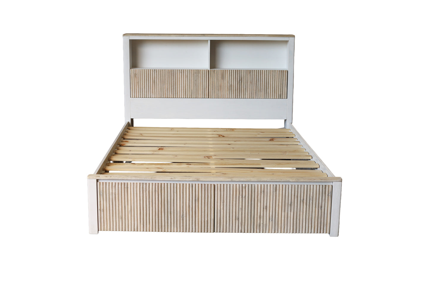 Pacific Bookcase Bedroom (4 Piece)