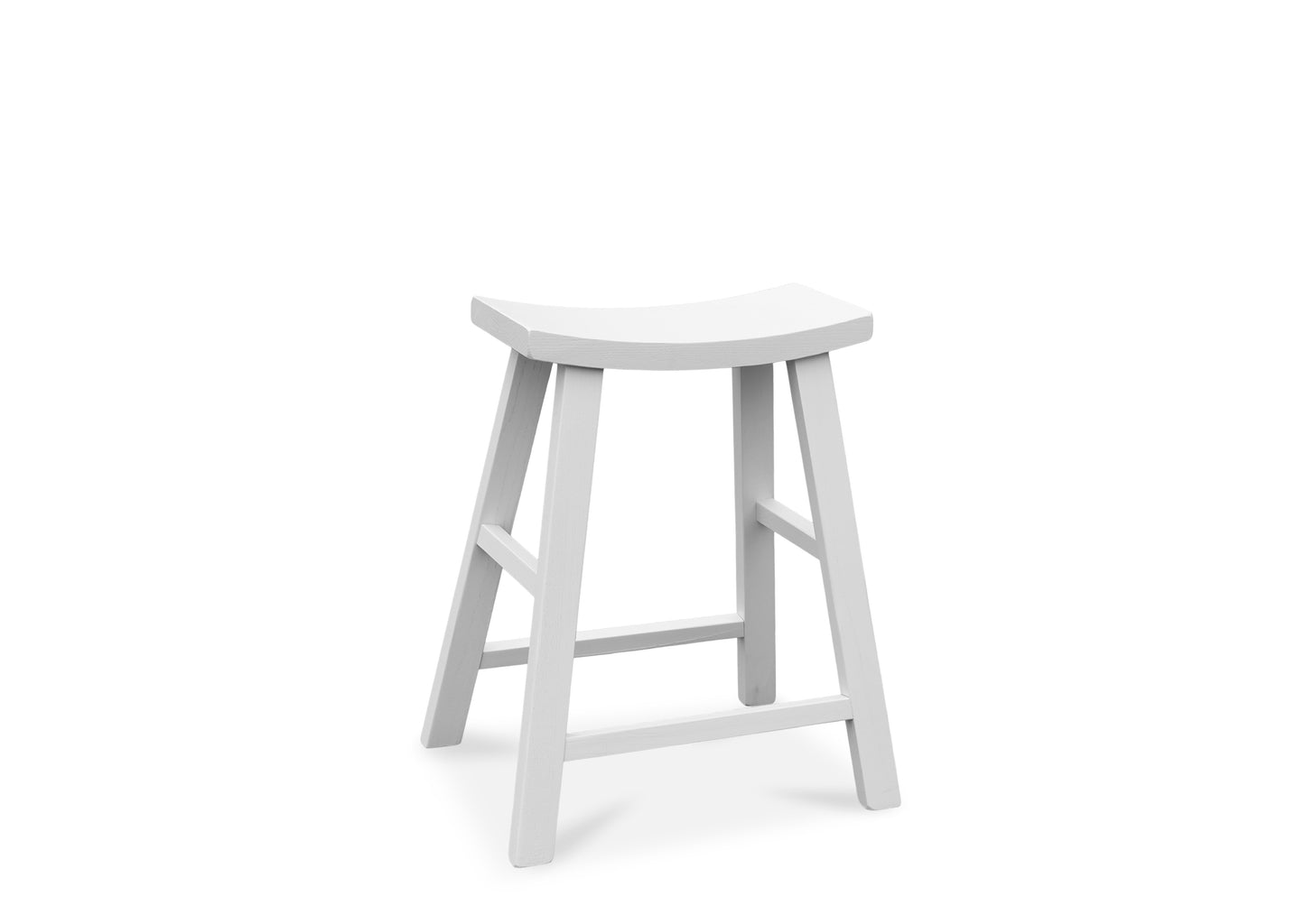Parisienne Kitchen Stool - White