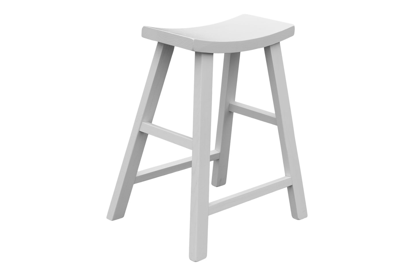 Parisienne Kitchen Stool - White