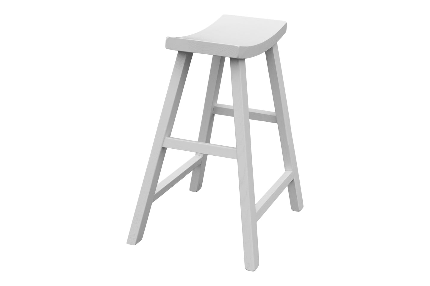 Parisienne Kitchen Stool - White