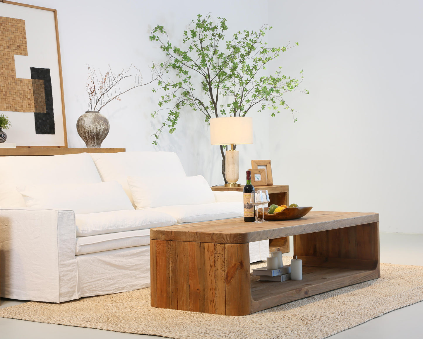 Plantation Coffee Table - Curve