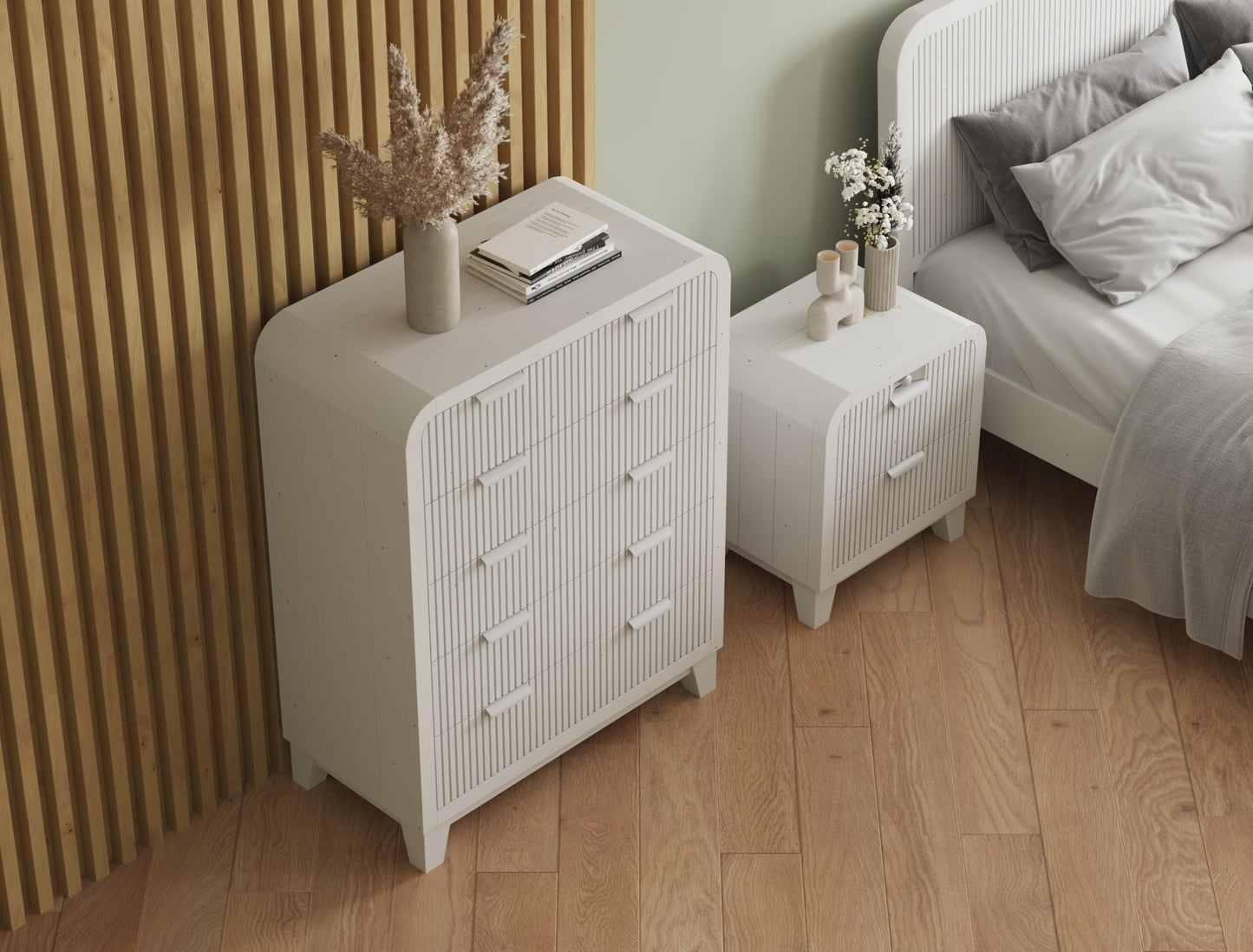 Santorini Bedroom Set (4 Piece)