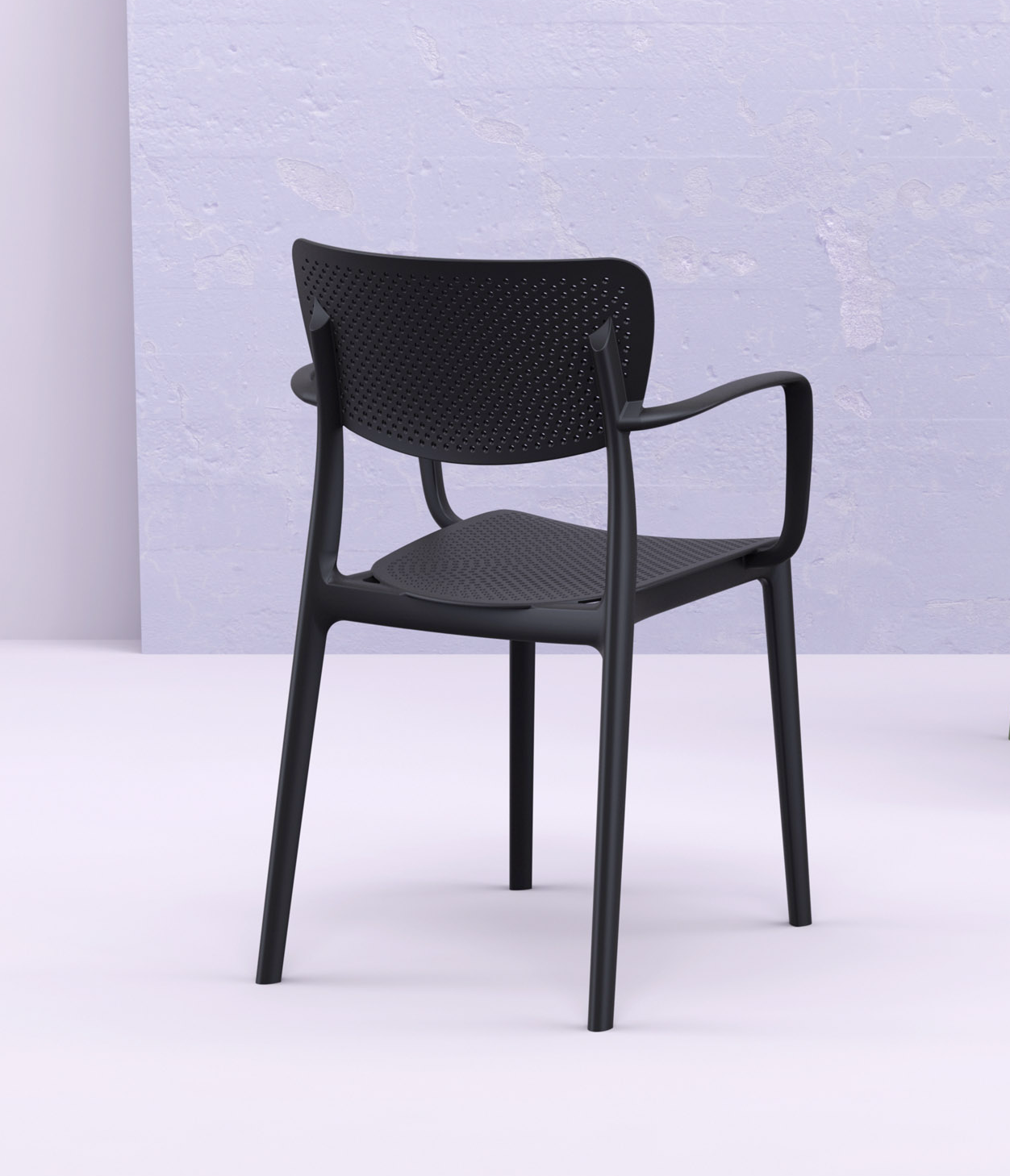 Whitehaven Outdoor Armchair - Black