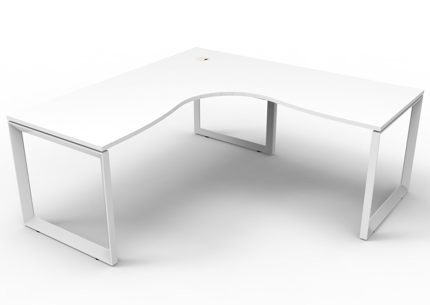 Studio Corner Desk - White