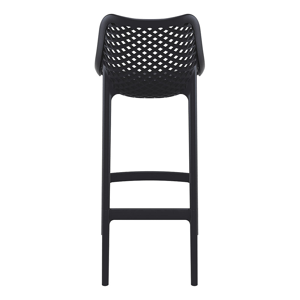Tangalooma Outdoor Barstool - Black