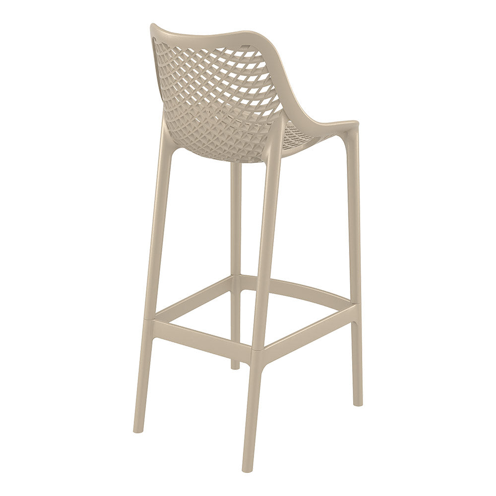 Tangalooma Outdoor Barstool - Latte