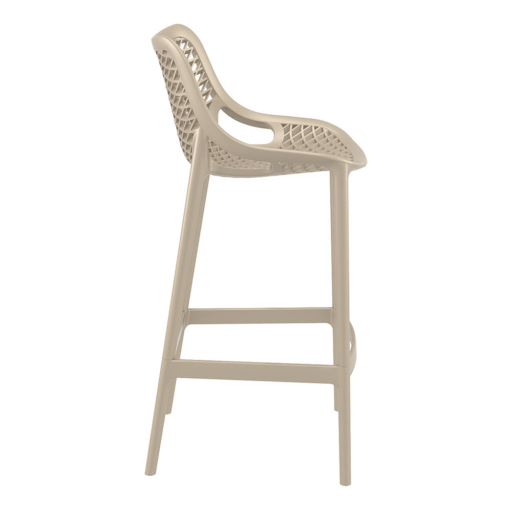 Tangalooma Outdoor Barstool - Latte