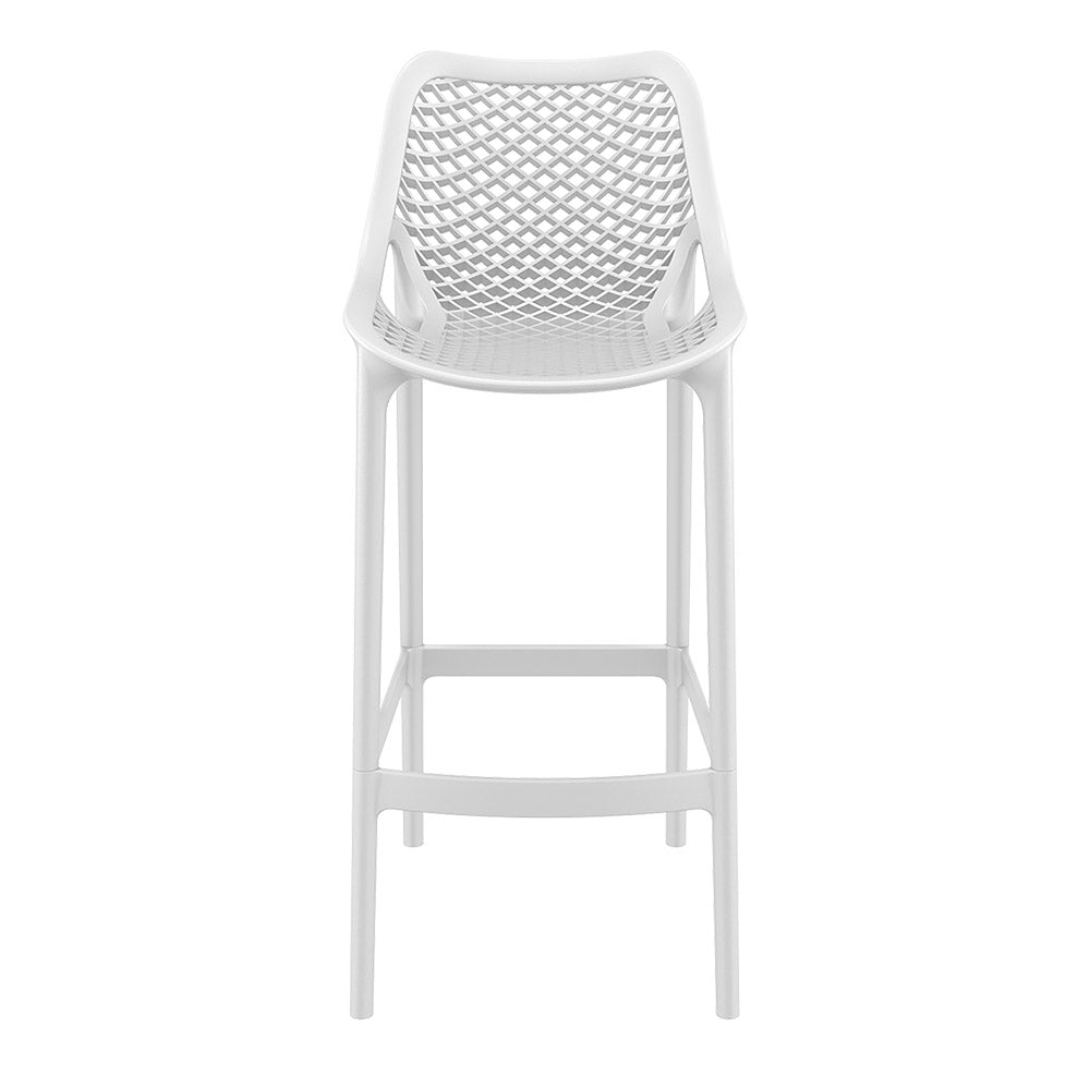 Tangalooma Outdoor Barstool - White