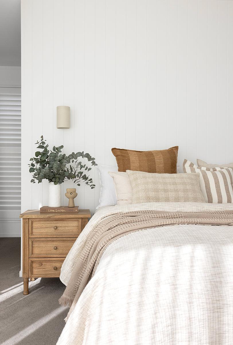 Walton Bedside Table - 3 Drawer