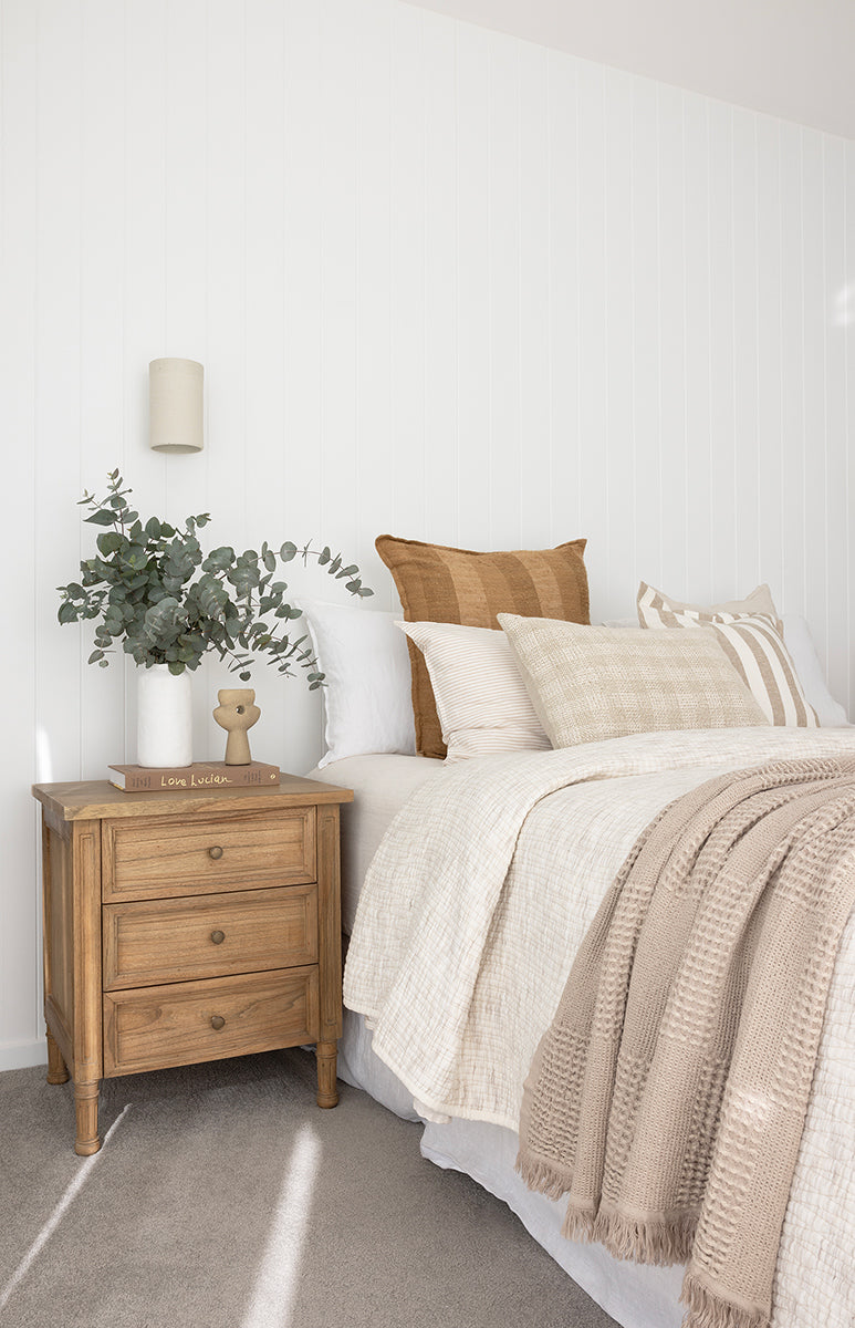 Walton Bedside Table - 3 Drawer