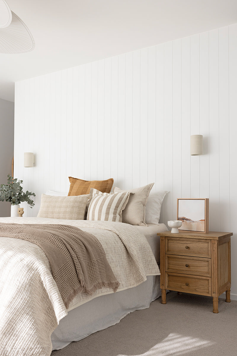 Walton Bedside Table - 3 Drawer