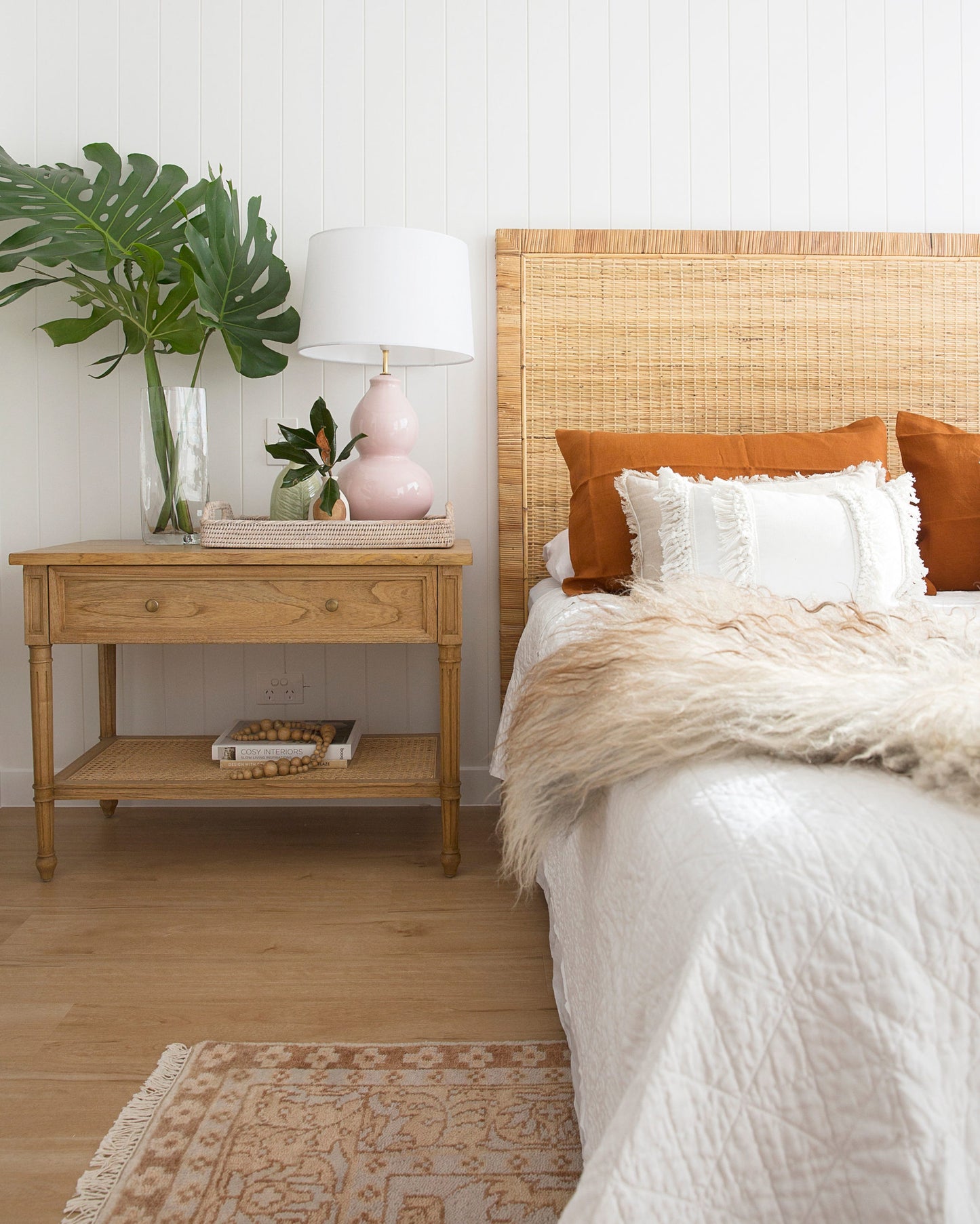 Walton Bedside Table - Wide