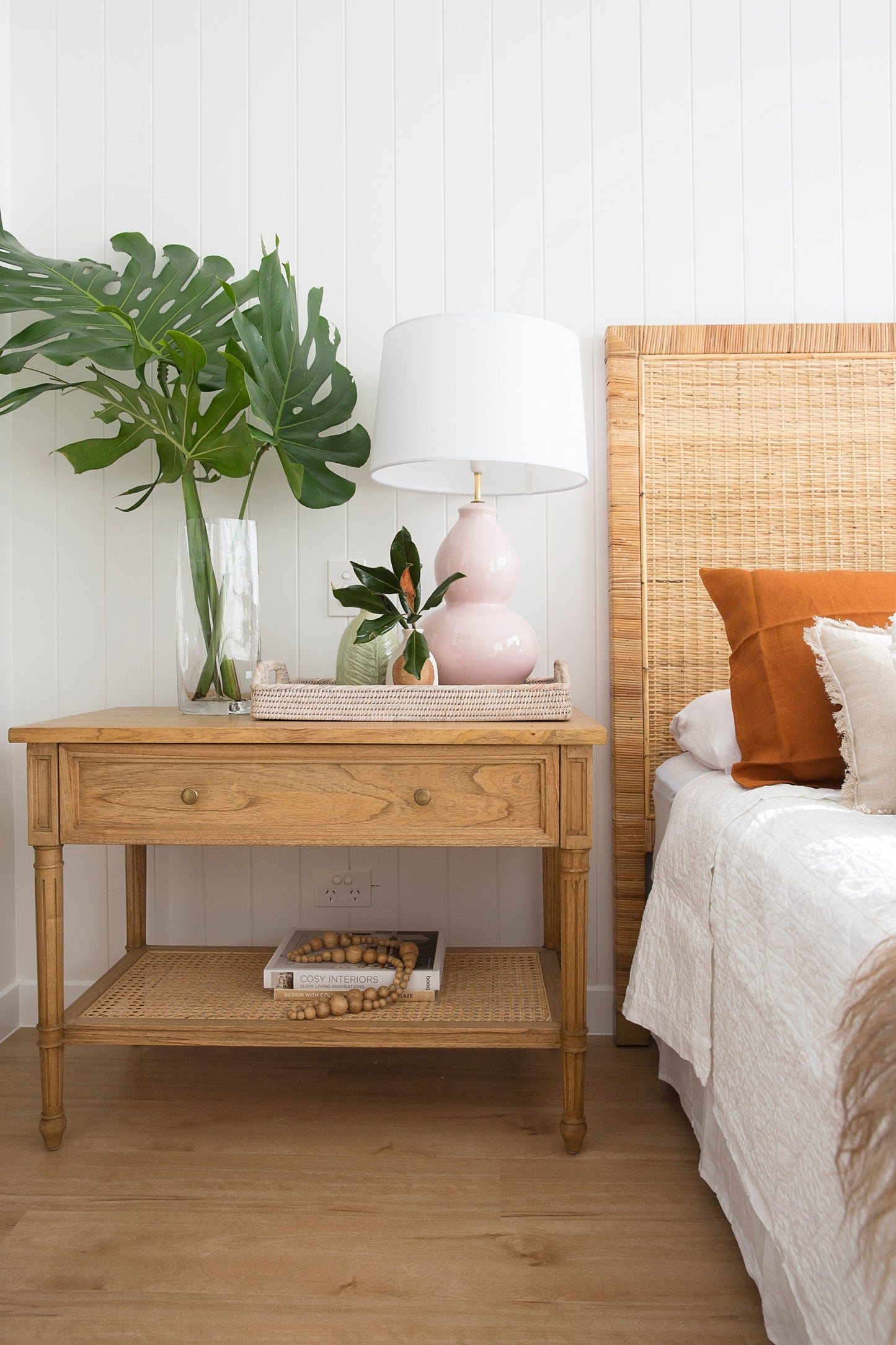 Walton Bedside Table - Wide
