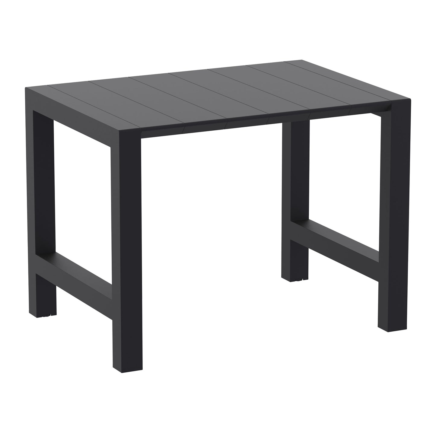 Whitehaven Outdoor Extension Bar Table - Black (1000mm or 1400mm)